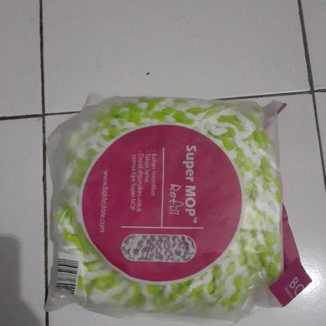 🇳 🇪 🇼 Bolde Reffil Supermop Ungu Alat Pel Lantai
