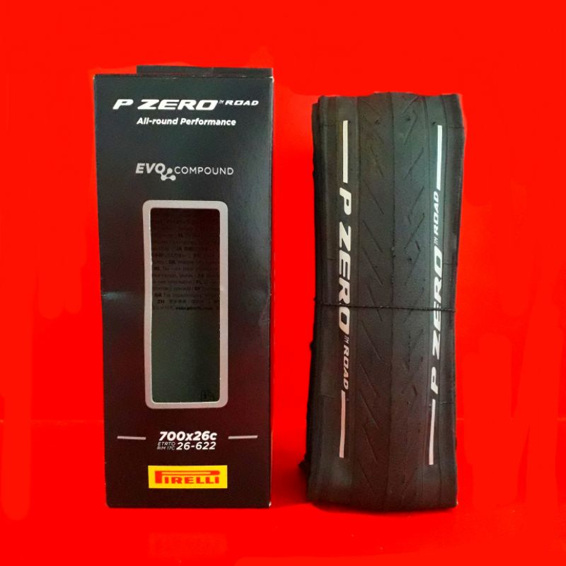BAN LUAR ROAD BIKE 700X26C - TIRE PIRELLI P ZERO ROAD 700 X 26C