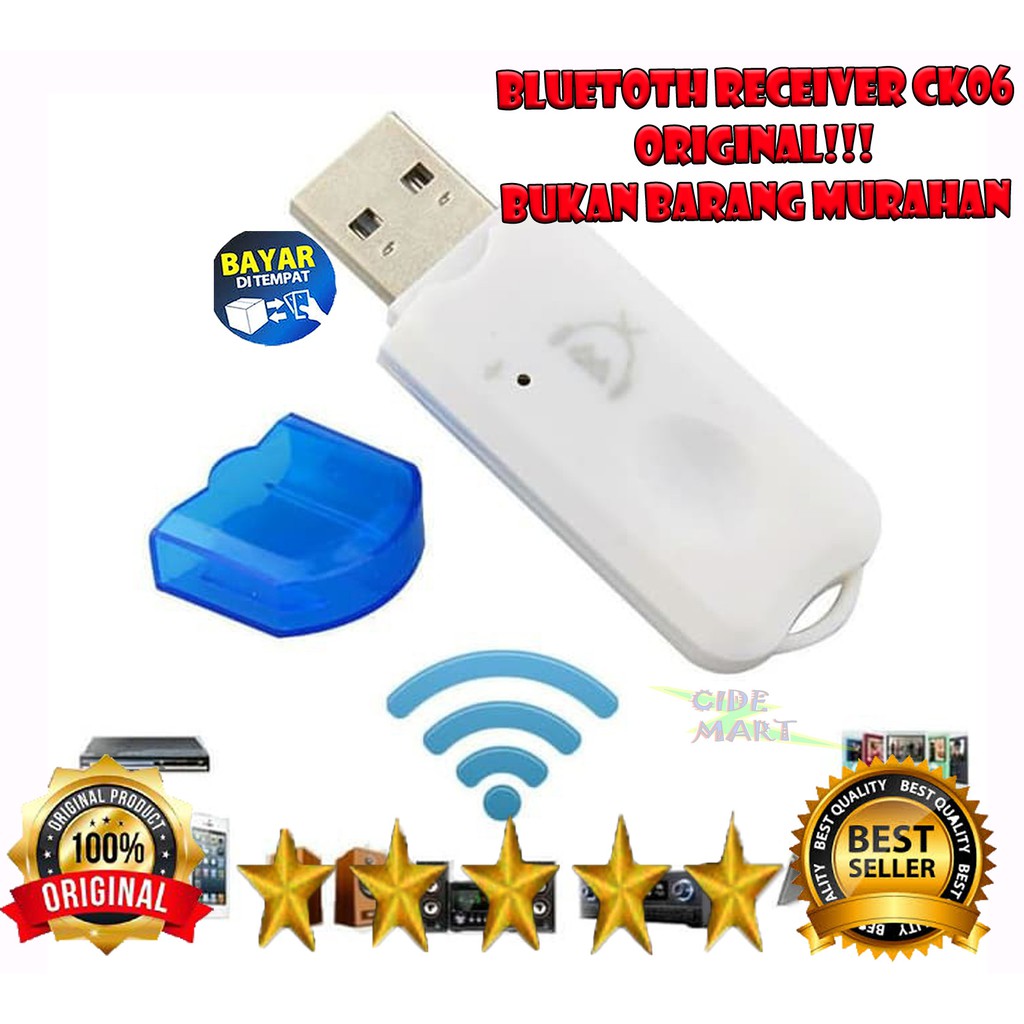 [ORIGINAL] BLUETOOTH RECEIVER CK06 / RECEIVER BLUETOOTH CK-06 / AUDIO RECEIVER CK 06