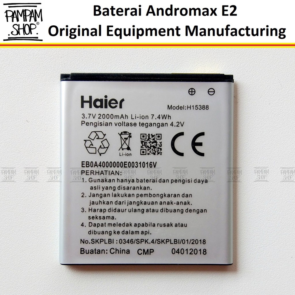 Baterai Smartfren Andromax E2 Original H15388 | Battery, Batre, Battery, E 2, HP