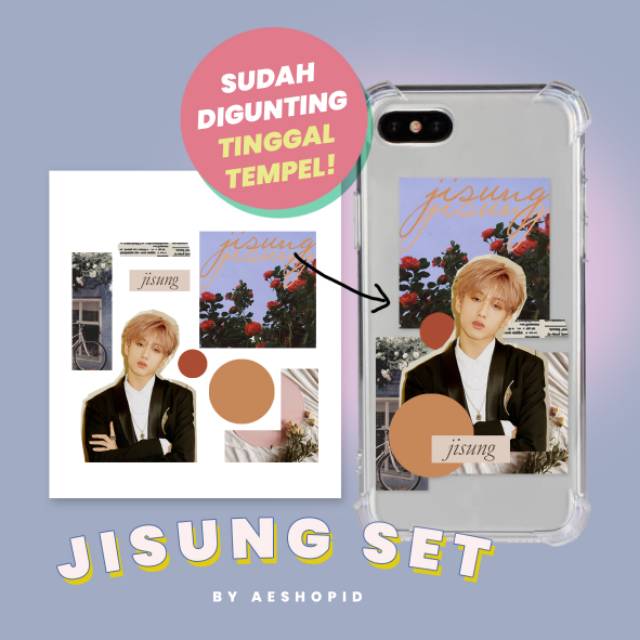 (NC-001) DIY sticker set NCT Dream retro vintage aesthetic tumblr case hp stiker kpop 127 jaemin jeno haechan