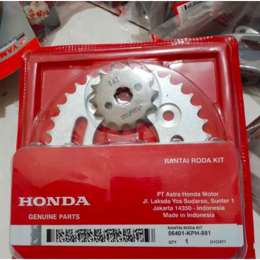 gir set gear set motor supra x 125 karisma KPH