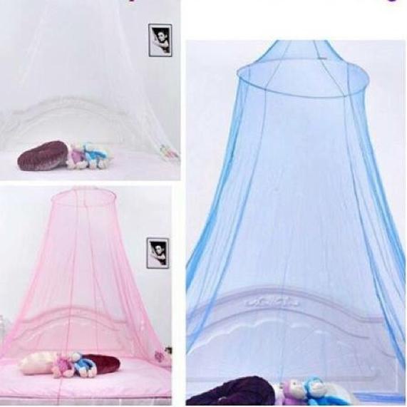 ► Kelambu tempat tidur untuk bayi anak dewasa kelambu bayi kelambu bulat gantung klambu anti nyamuk