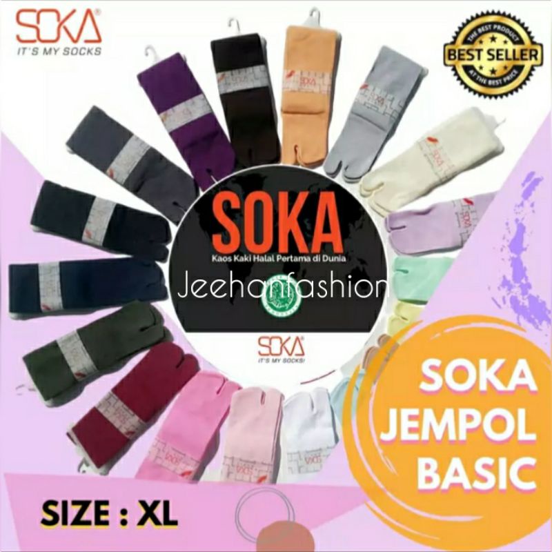 Kaos Kaki Soka Jempol / kaos kaki muslim / Kaos Kaki Soka Jempol Original