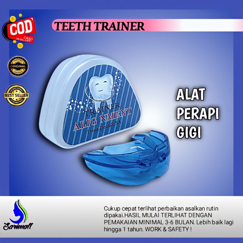 Alat Perapi Gigi Behel Merapikan Gigi Orthodontic Teeth Trainer Dewasa PREMIUM Perapih Gigi Behel Teeth Trainer Alignment Original Perapi Gigi Tonggos Gingsul  behel lepas pasang murah Perapih Gigi Original/Perapi Gigi original/Retainer Gigi/Teeth Trainer