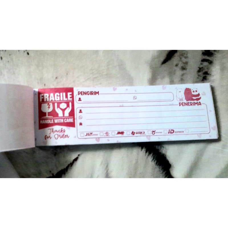 

SHIPPING LABEL PENGIRIMAN OLSHOP MURAH