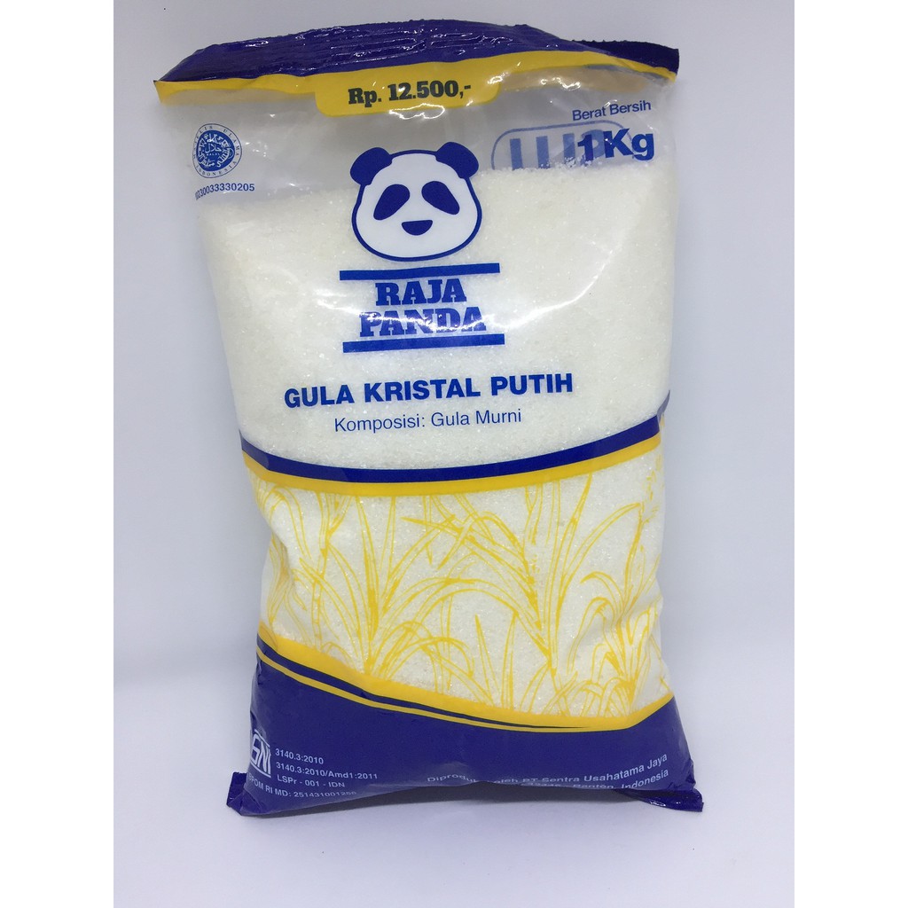 Gula Pasir Gula Putih Cap Raja Panda 1 Kg