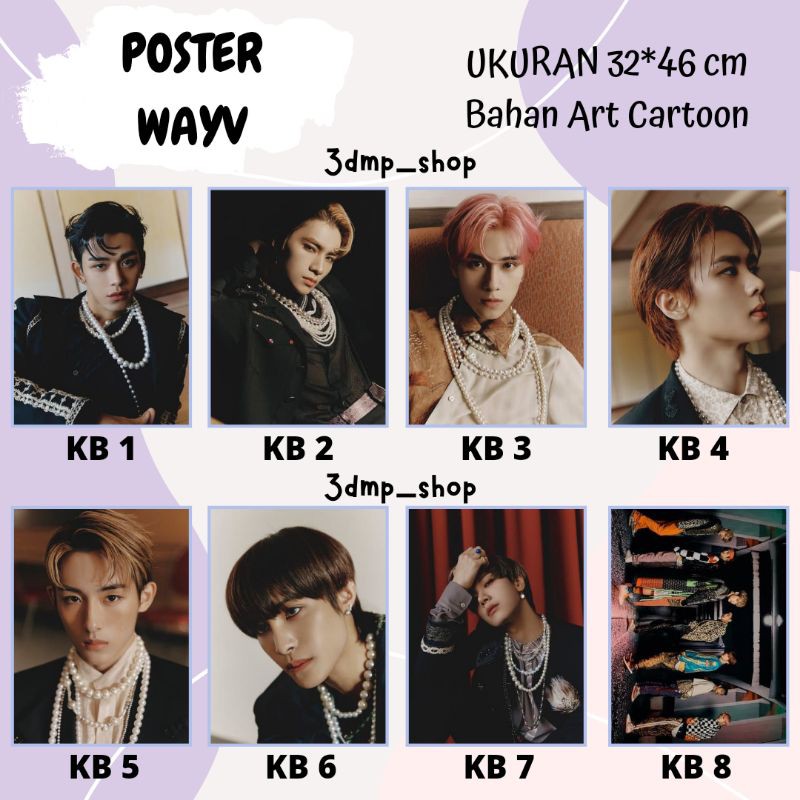 Poster wayv way v kick back nct kpop lucas hendery yangyang