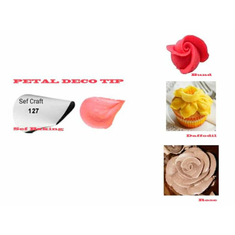 

Petal tip 127 Wilton