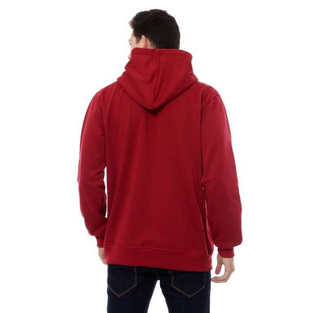 Hoodie mtbs pullover merah maroon