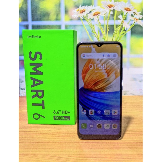 Infinix Smart 6 Ram 3/64gb Ex Resmi Indonesia