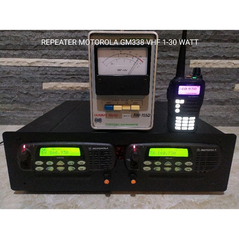 REPEATER MOTOROLA GM338 VHF UHF BY REQUEST