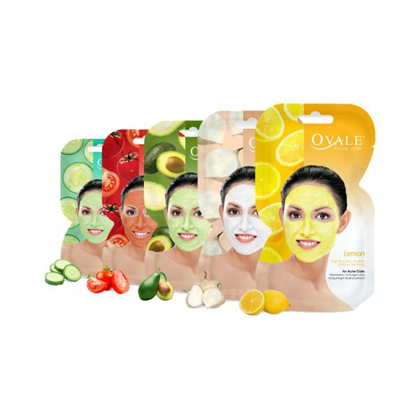 OVALE FACIAL MASK / Masker Wajah Sachet