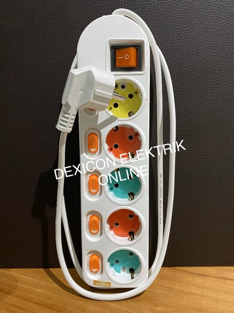 Stop kontak/multipro 5 Lubang/terminal colokan listrik/colokan listrik/sambungan colokan listrik