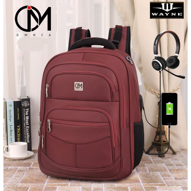 Tas sekolah Polo Gives usb 18inch import ✅ Bisa COD-Omnia maron