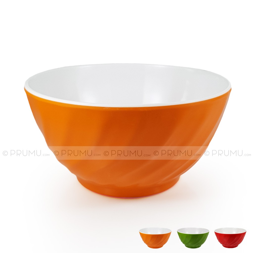 Mangkok Ulir Melamin 7 Inch - Mangkok Melamin - Mangkok Nasi - Mangkok kuah - Mangkok Melamine - D 9070