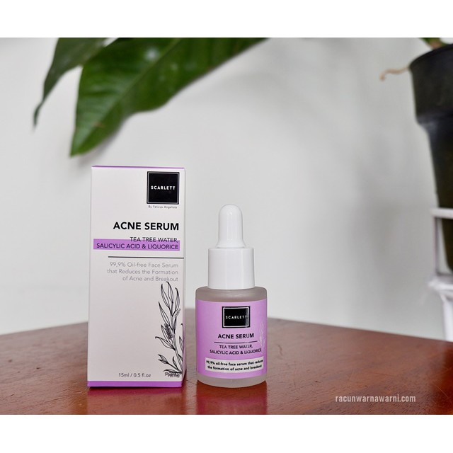 acne serum tea tree water