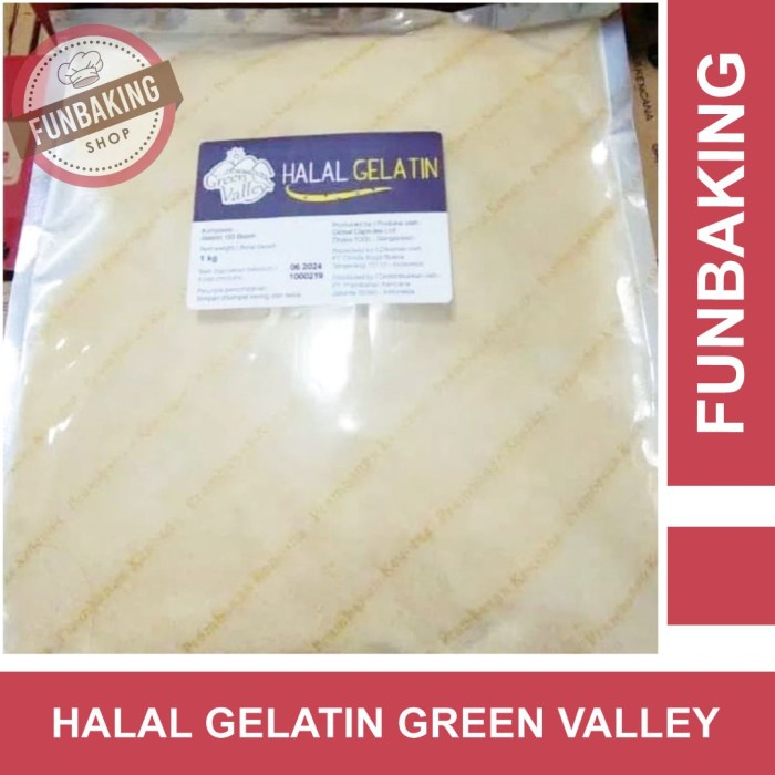 

agar-agar-puding-bahan- funbaking - 50gr bubuk gelatin sapi halal mui - repack 50gr