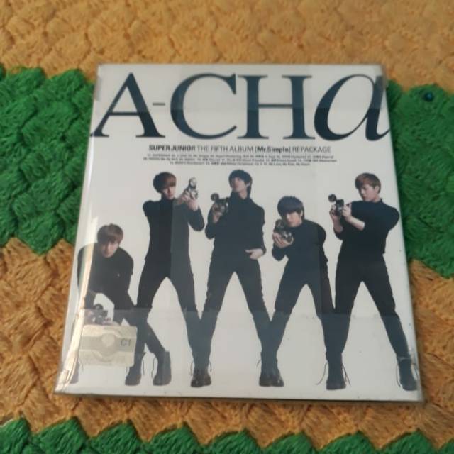 Cd Album super junior acha unsealed