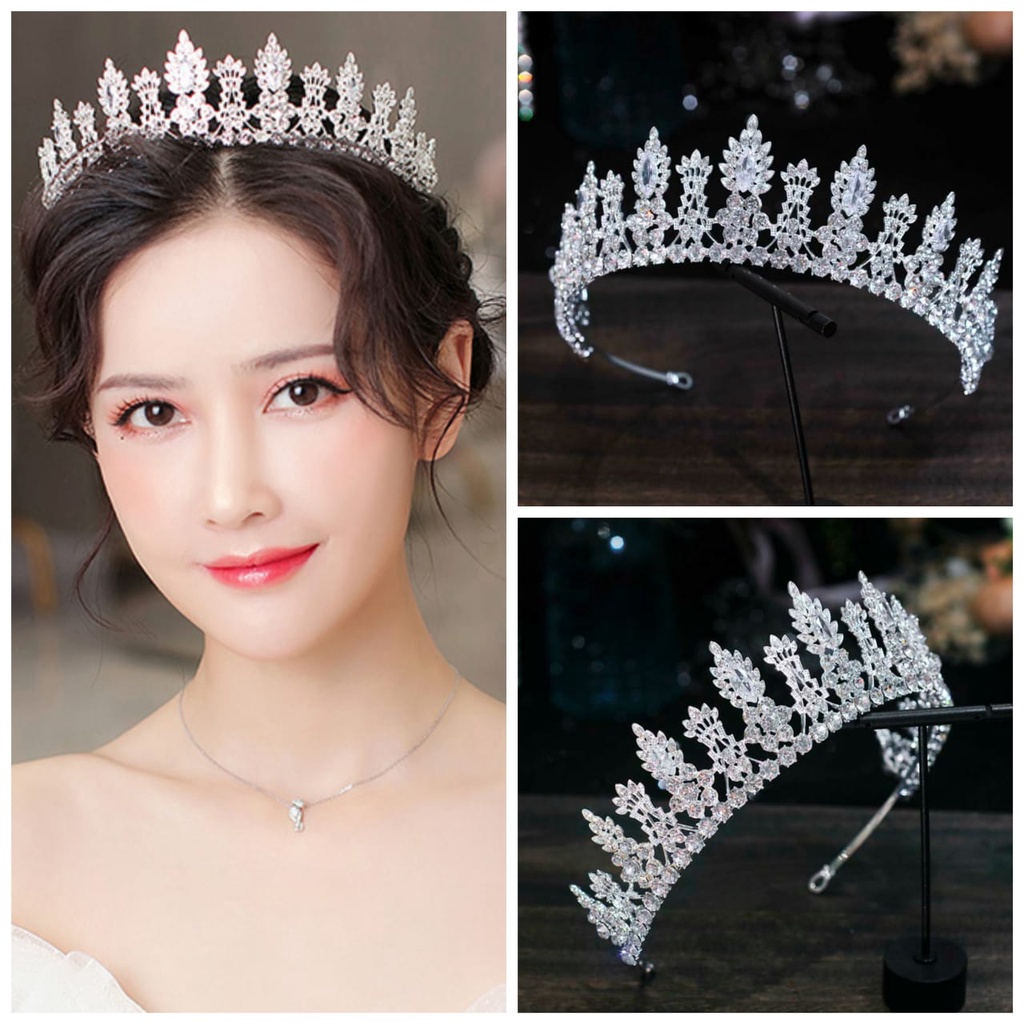 Pisa Crown- Bridal Crown- Mahkota pengantin Mewah