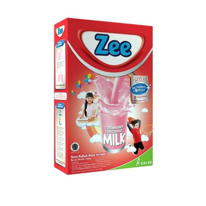 Jual Susu Zee Regular 350 Gram Dengan 3 Pilihan Rasa Shopee Indonesia