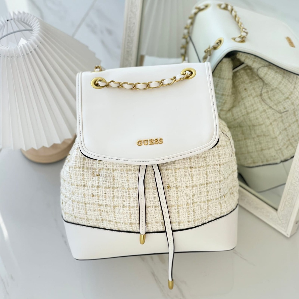 TAS WANITA GB-3535 TWEED BACKPACK