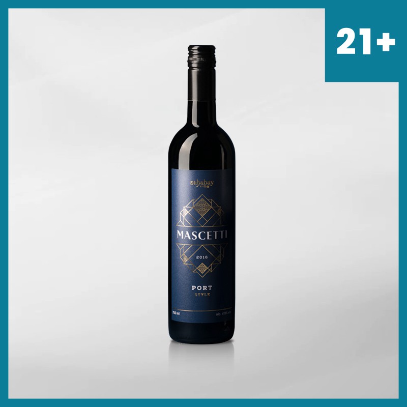 Port Wine Sababay Mascetti 750 Ml  ( Original &amp; Resmi By Vinyard )