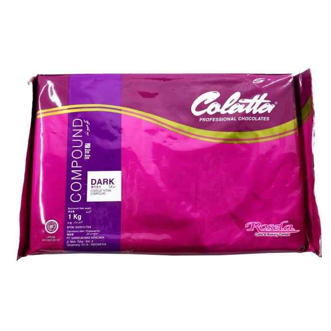 

[COD] Colatta Dark Chocolate Compound 1 Kg / Coklat Hitam Compound Colatta [COD]