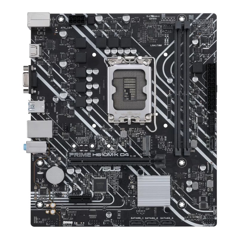 Asus PRIME H610M-K D4 (LGA1700, H610, DDR4, USB3.2, SATA3)