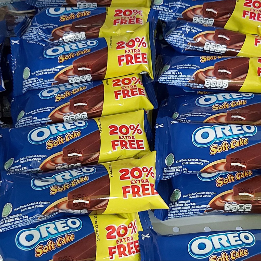 

OREO SOFT CAKE 19.2 GR