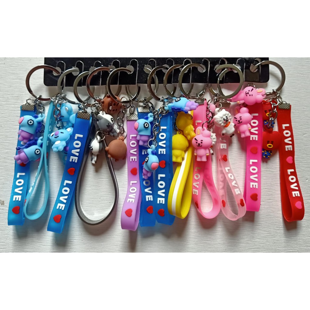 Gantungan kunci BTS / Gantungan kunci Unik / Gantungan kunci hot /Gantungan kunci tas accesoris BTS