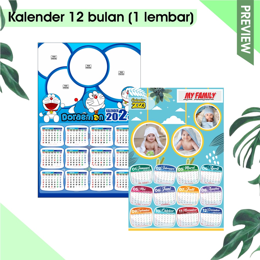 

kalender 2024 12 bulan ( 1 lembar )