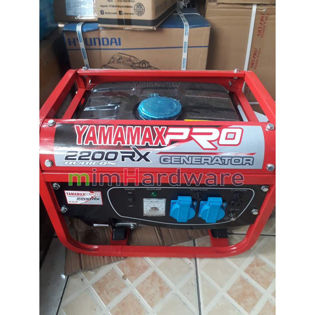 Mesin genset / generator gasoline 1000watt 4tak Yamamax Pro 2200 RX