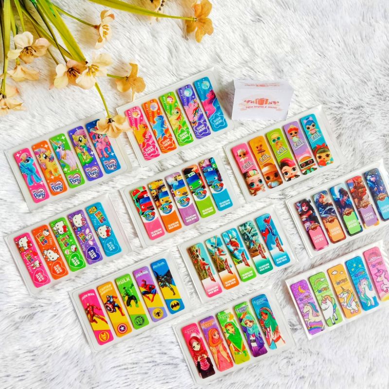 

Pembatas Buku / Pembatas Plastik