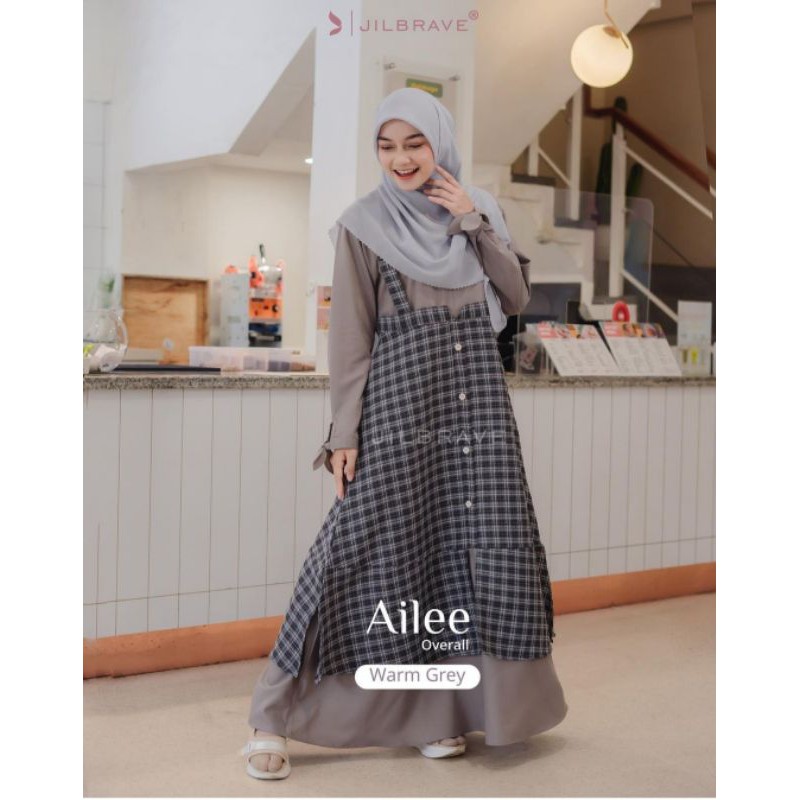ailee overall by jilbrave size L warm grey