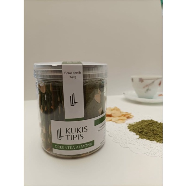 

Kukis tipis Greentea
