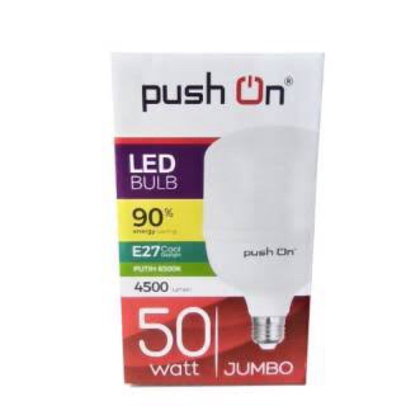 Lampu led push on jumbo 50W 50 Watt body besar jumbo super terang 50W 50W LED BULB 50Watt