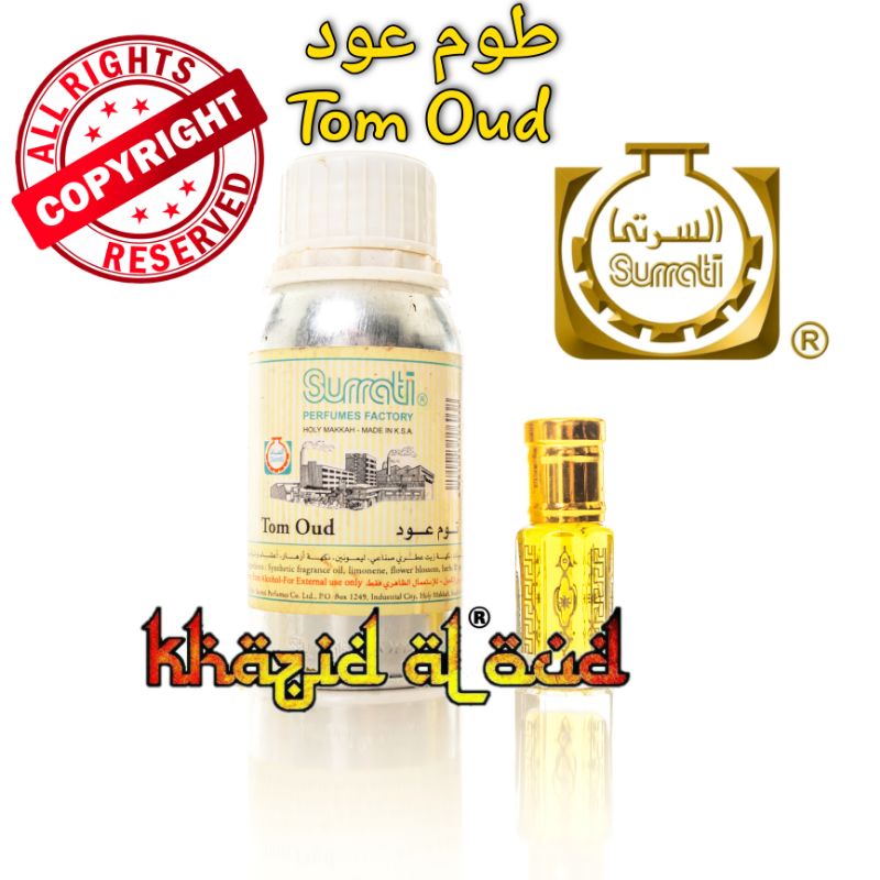 Khazid Al Oud - Parfum Tom Oud Surrati Original | Parfum Surrati Original
