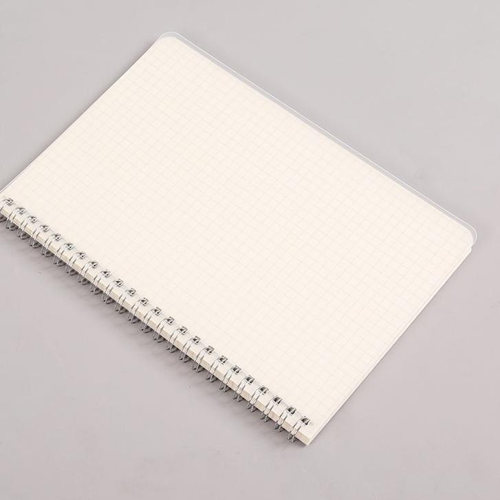

[KODE WPRT7] Clear Cover Spiral Notebook [CREATIV]
