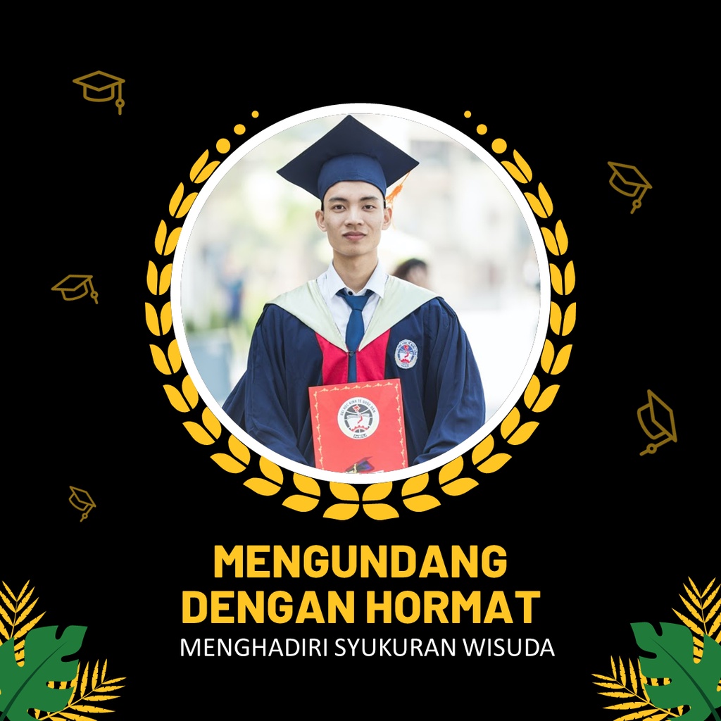 VIDEO UNDANGAN DIGITAL SYUKURAN WISUDA KODE W01