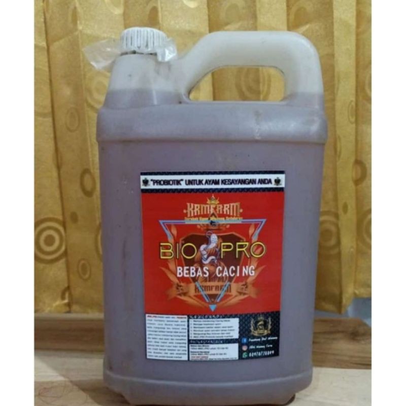 BIO PRO 5 Liter - PROBIOTIK AYAM - BEBAS CACING