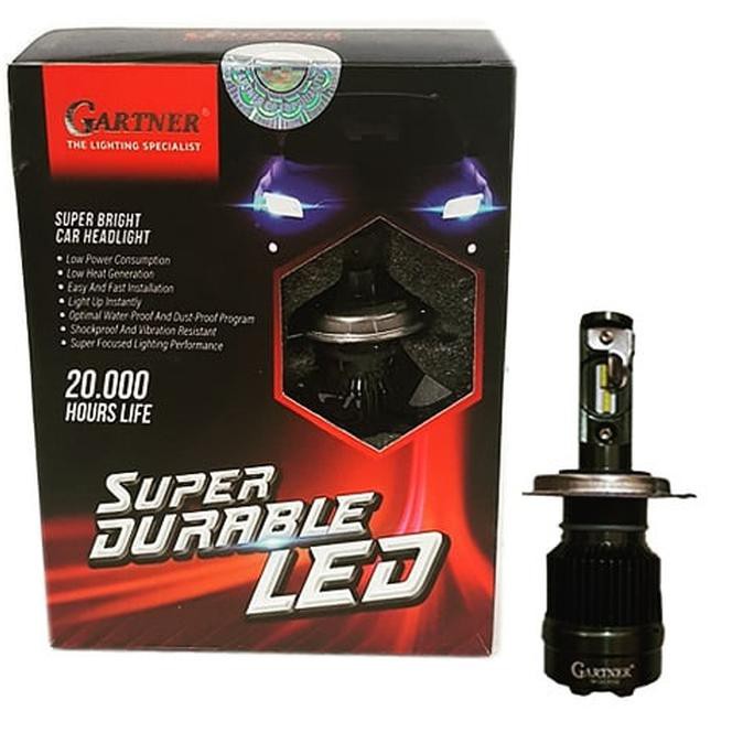 STAR SELLER LAMPU MOBIL LED GARTNER ORIGINAL - H4 #4