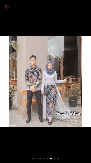 Zola_batik Batik Couple Rnb Brokat Dilan