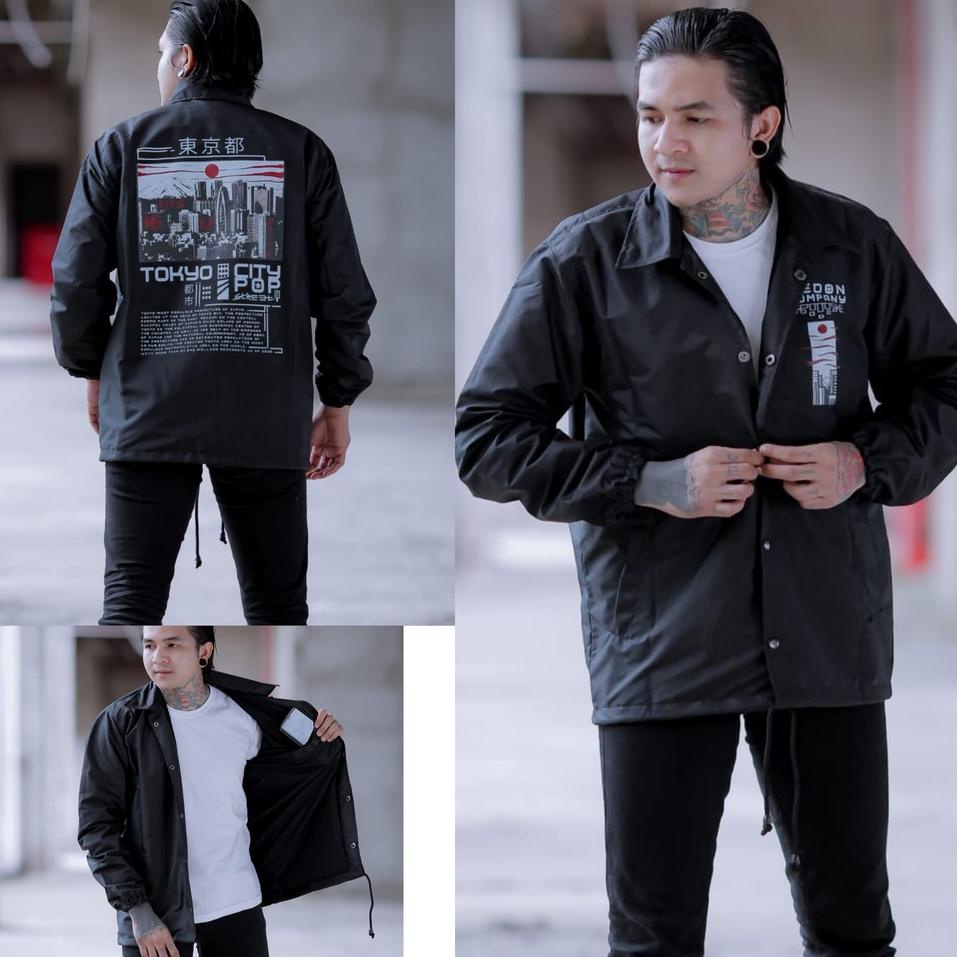 Langsung Beliii.. Jaket Coach Erigo // Jaket Pria Coach // Sweater jacket bandung // Jaket Erigo App