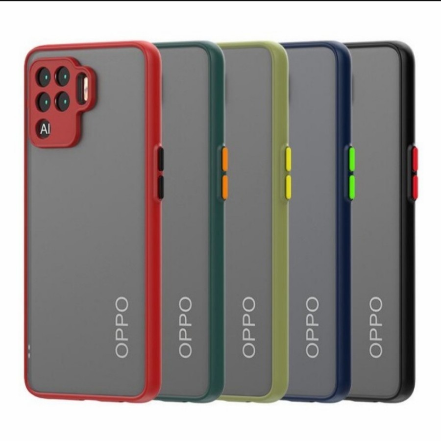 OPPO A54 SOFT CASE MATTE COLORED FROSTED