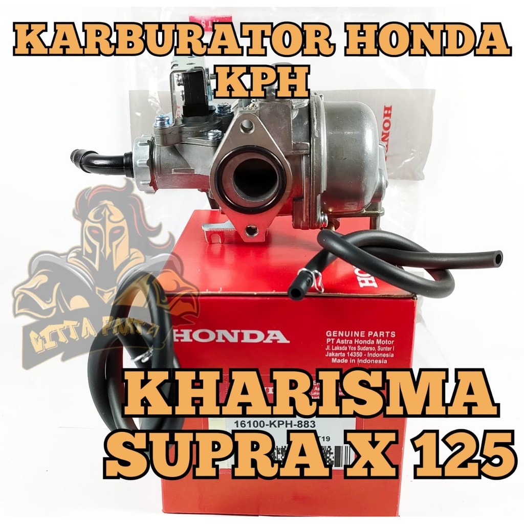 KARBURATOR CARBURATOR ASLI ORIGINAL HONDA KEIHIN KPH KUALITAS ORIGINAL HONDA AHM PRESISI TIDAK BANJIR TIDAK BREBET LANGSUNG LANGSAM DAN DIJAMIN AWET KHARISMA KARISMA SUPRA X 125 KARBU CARBU