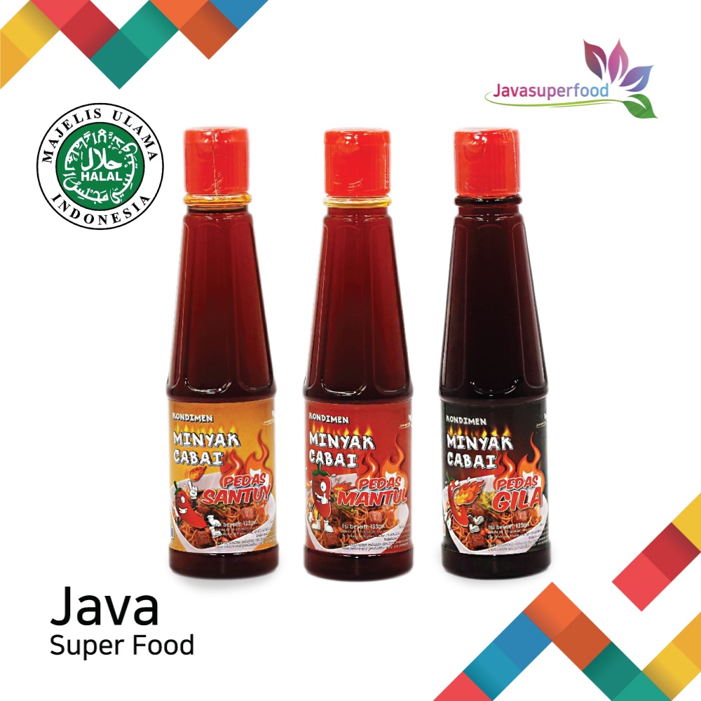 KONDIMEN MINYAK CABAI SPICY / MINYAK CABE PEDAS / CHILI OIL 135 ML