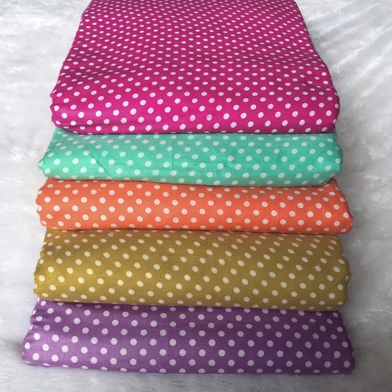 MIDI DRESS BUSUI PROMO SANSO POLOS POLKADOT BUNGA BATIK KOTAK