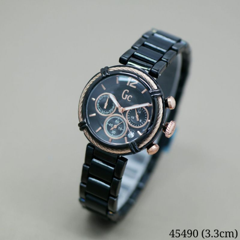 [COD] Jam Tangan Wanita GC 45490H Chrono Aktif Free Box & Baterai
