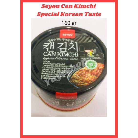 

Seyou Can Kimchi Korea 160gr - Canned Kimchi Korea - Sayuran Sawi Korea